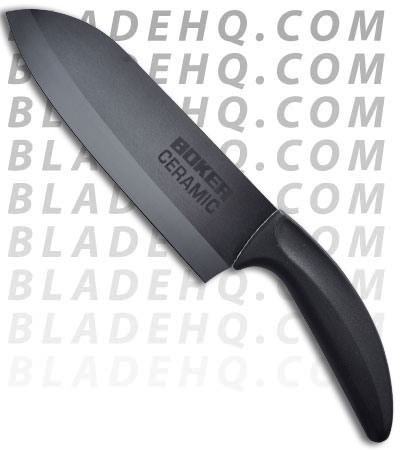 Boker Black Ceramic Kitchen Knife @ BladeHQ.com