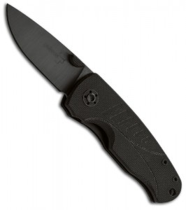 Boker Plus Gamma Black Ceramic Folder Folding Knife at BladeHQ.com